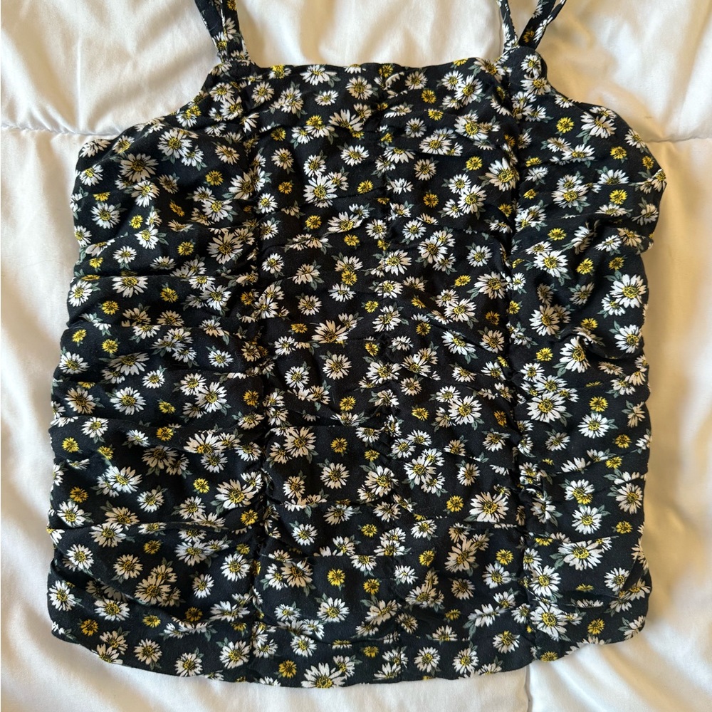 Girls Abercrombie Kids stylish, floral Summer/ spring cute top